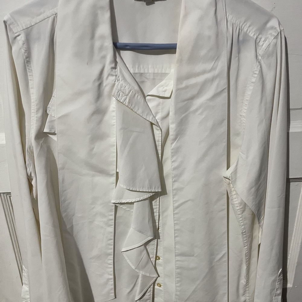 White Button Down Woman’s Shirt